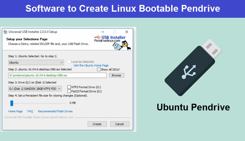 Read more about the article Software to Create Linux Bootable Pendrive – Linux Bootable USB Creator