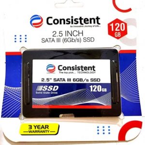 Consistent 120GB SATA 2.5-inch 6Gb/s SSD Drive