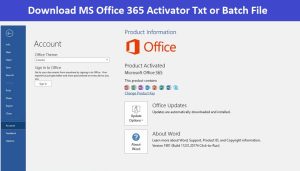 Read more about the article Download Office 365 Activator txt – Activate Office 365 using Batch file
