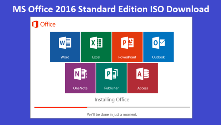 Microsoft Office 2016 Standard ISO Download 64 Bit