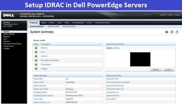 setup idrac in dell poweredge servers